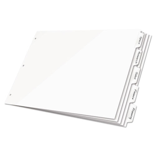 Write 'n Erase Tabloid Index Dividers