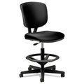 Volt Series Leather Adjustable Task Stool