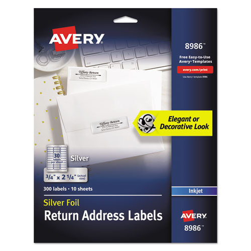 Foil Mailing Labels