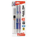 QUICK CLICK Mechanical Pencils with Tube of Lead/Erasers
