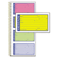 Wirebound Telephone Book with Multicolored Messages