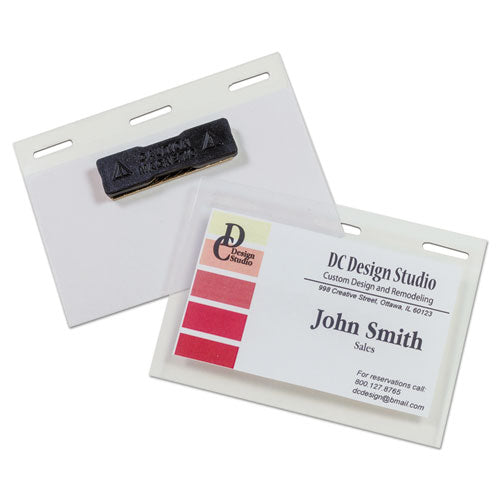 Self-Laminating Magnetic Style Name Badge Holder Kit