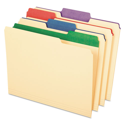 Color Tab File Folders