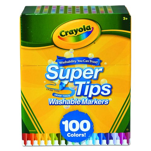 Super Tips Washable Markers
