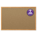 Economy Cork Board with Oak Frame
