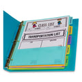 Index Dividers with Multi-Pockets