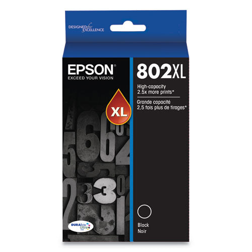 T802XL120-S (802XL) DURABrite Ultra High-Yield Ink