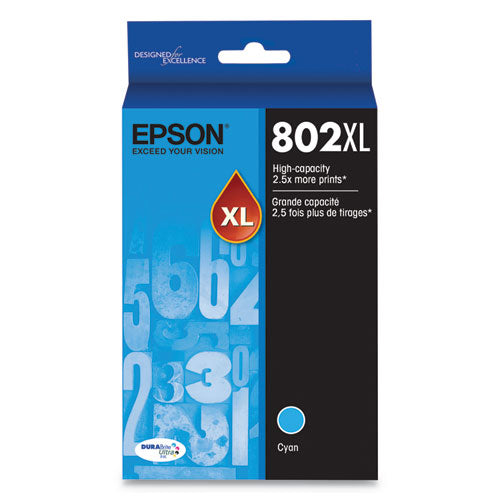 T802XL220-S (802XL) DURABrite Ultra High-Yield Ink