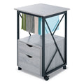 Mood Storage Pedestals with Open-Format Hanging File Rack