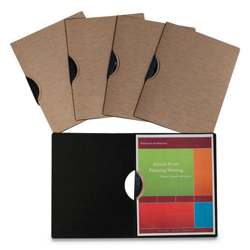 Modern Metallic Executive Style Report Cover