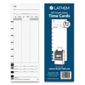 Time Clock Cards for Lathem Time 700E