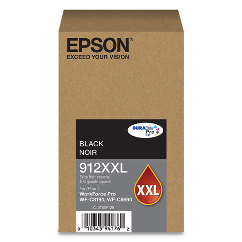 T912XXL120 (912XXL) DURABrite Pro Extra High-Yield Ink