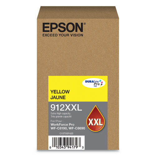 T912XXL420 (912XXL) DURABrite Pro Extra High-Yield Ink