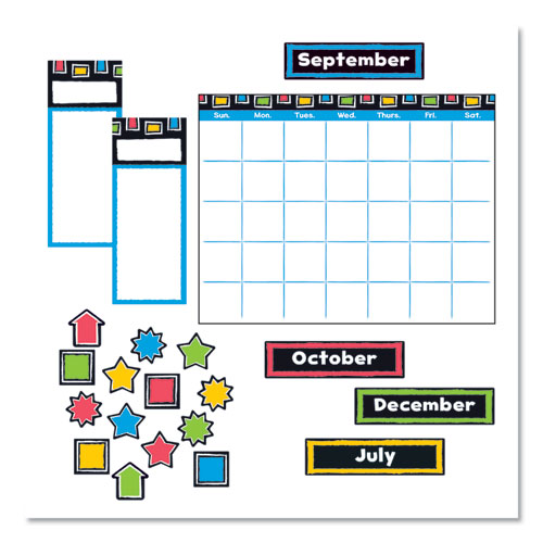 Bold Strokes Wipe-Off Calendar Bulletin Board Set