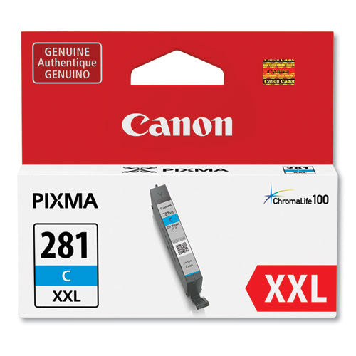 1980C001 (CLI-281XXL) ChromaLife100 Ink