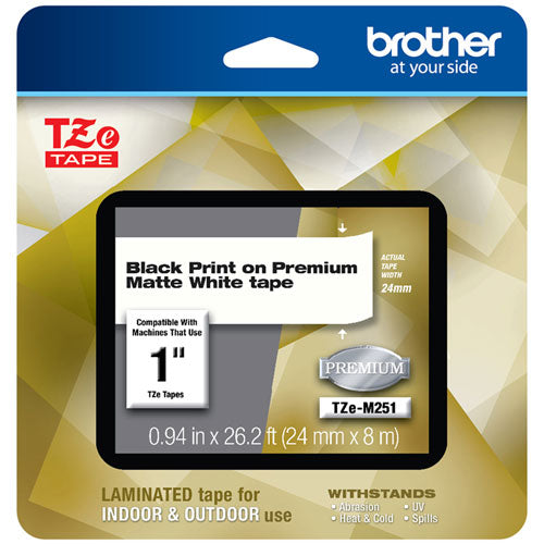 TZe Premium Laminated Tape