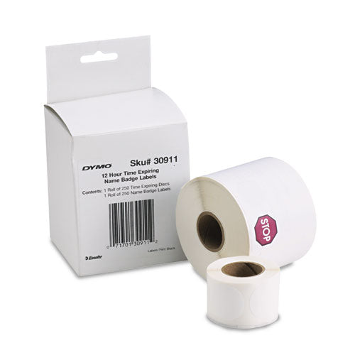 Visitor Management Time-Expiring Name Badges