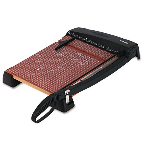 Heavy-Duty Wood Base Guillotine Trimmer