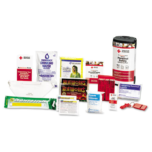 American Red Cross Personal Safety Pack for One Person