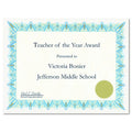 Award Certificates with Gold Seals