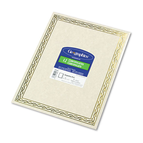 Foil Stamped Award Certificates