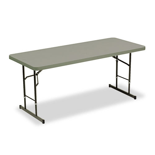 IndestrucTable Classic Adjustable-Height Folding Table