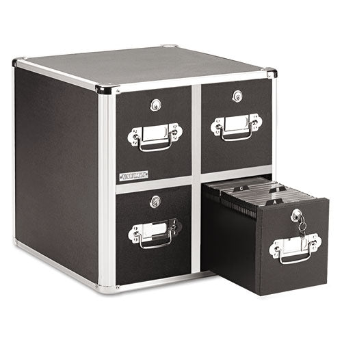 Four-Drawer CD File Cabinet