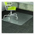 EconoMat Occasional Use Chair Mat for Low Pile Carpet