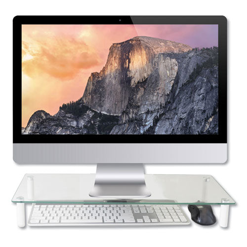 Glass Monitor Riser