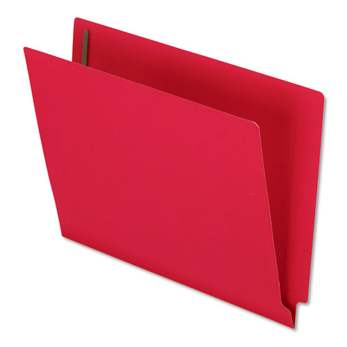 Colored Reinforced End Tab Fastener Folders