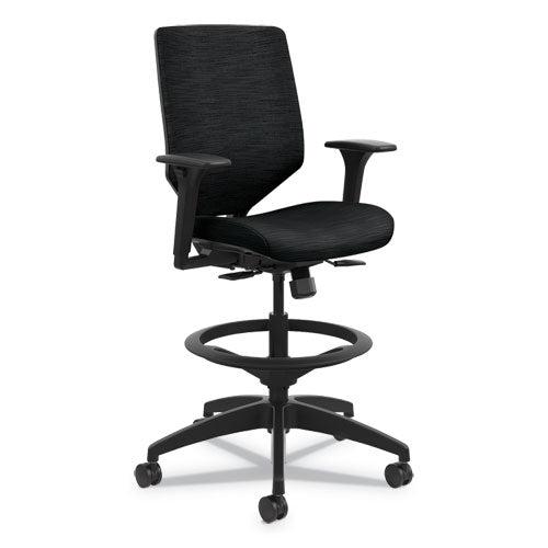 Solve Series Upholstered Back Task Stool