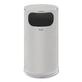 European and Metallic Series Waste Receptacle with Large Side Opening