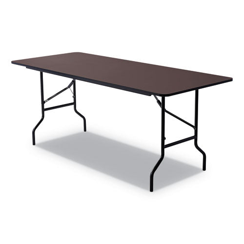 OfficeWorks Classic Wood-Laminate Folding Table