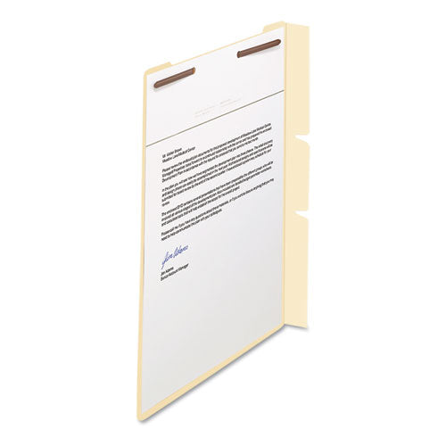 Self-Adhesive Folder Dividers with Twin-Prong Fasteners for Top/End Tab Folders