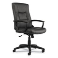 Alera YR Series Executive High-Back Swivel/Tilt Bonded Leather Chair