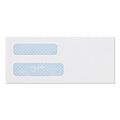 Double Window Security-Tinted Check Envelope
