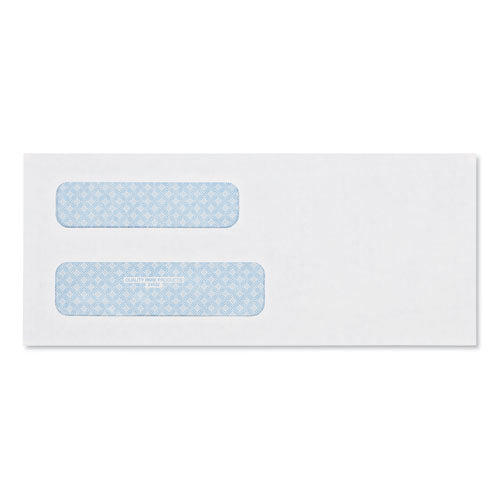 Double Window Security-Tinted Check Envelope