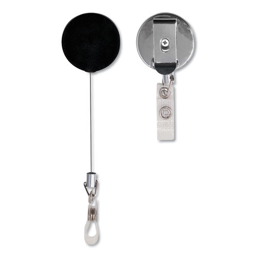 Premier Heavy-Duty Retractable ID Card Reel