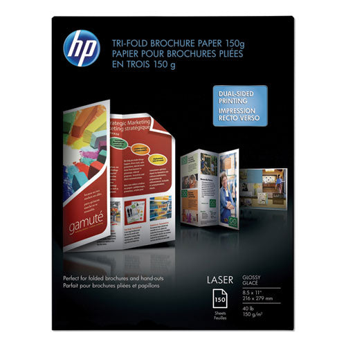 Laser Glossy Tri-Fold Brochure Paper