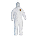 A30 Elastic-Back and Cuff Hooded Coveralls