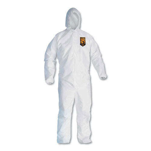 A30 Elastic-Back and Cuff Hooded Coveralls