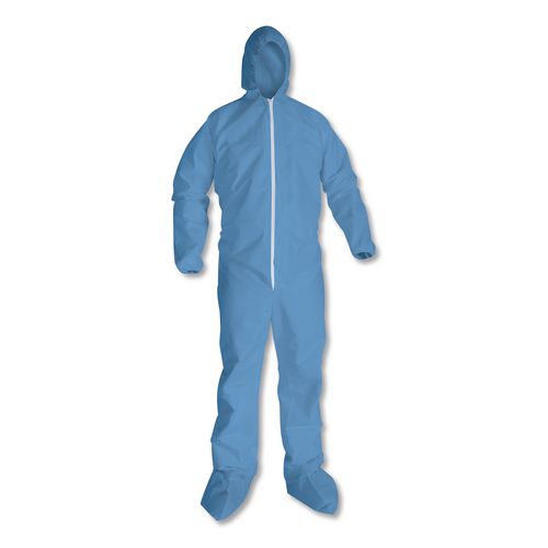 A65 Zipper Front Hood and Boot Flame-Resistant Coveralls