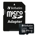 16GB Premium microSDHC Memory Card with Adapter