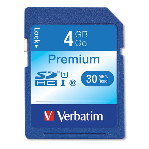 4GB Premium SDHC Memory Card