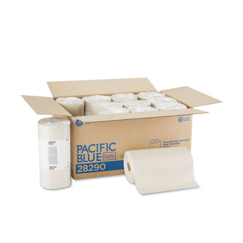 Pacific Blue Basic Jumbo Perforated Kitchen Roll Paper Towels