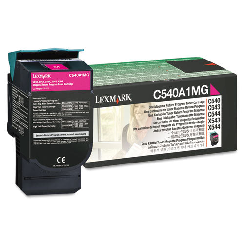 C540A1MG Return Program Toner