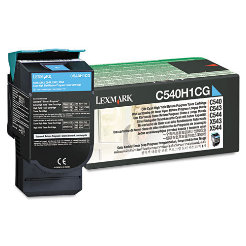 C540H1CG Return Program High-Yield Toner