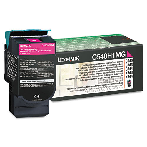 C540H1MG Return Program High-Yield Toner