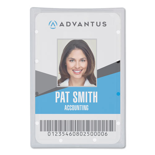 Clear ID Card Holder