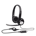 H390 Binaural Over The Head USB Headset with Noise-Canceling Microphone